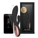 LELO - INA THRUST RABBIT THRUSTING VIBRATOR BLACK